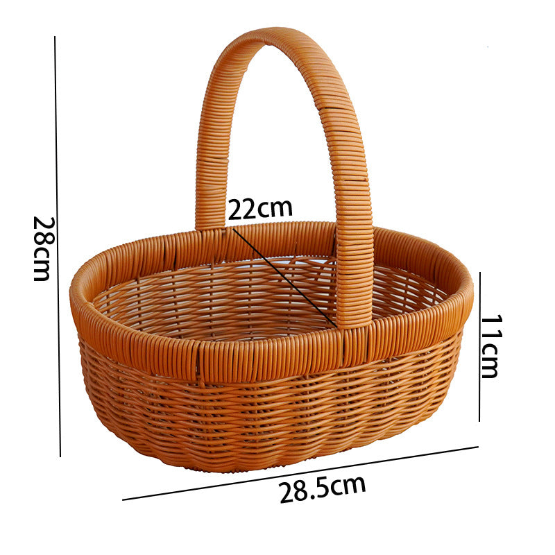 Decorative Wicker Bowlift