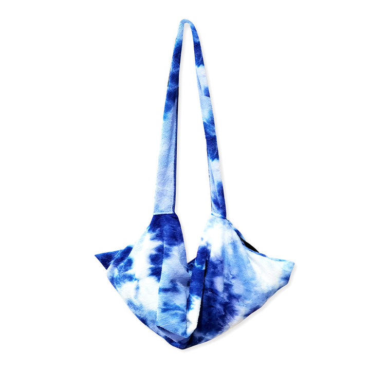 Lounge chair cushion with artistic TIE-DYE design Bowlift