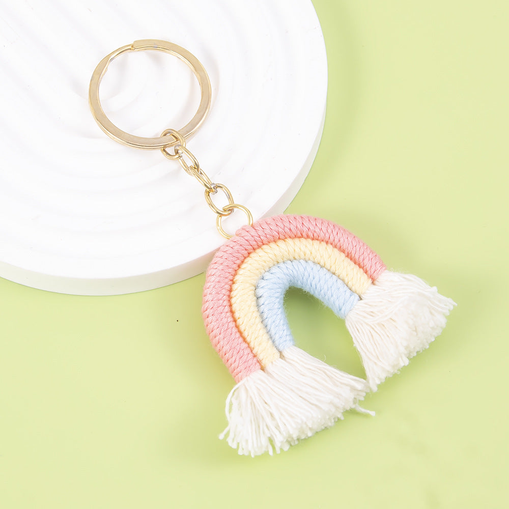 Bohemian Rainbow Keychain Bowlift