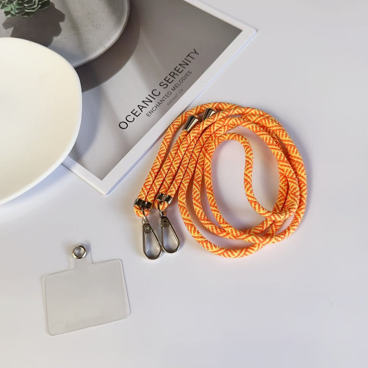 Adjustable Lanyard with Dual Clips Bowlift