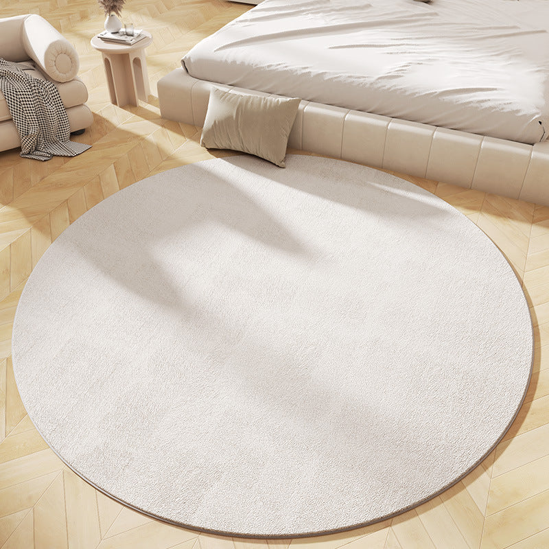 Plush Round Area Rug Bowlift