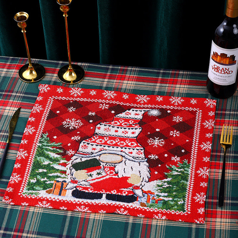 Festive tablecloth with Christmas pattern Bowlift