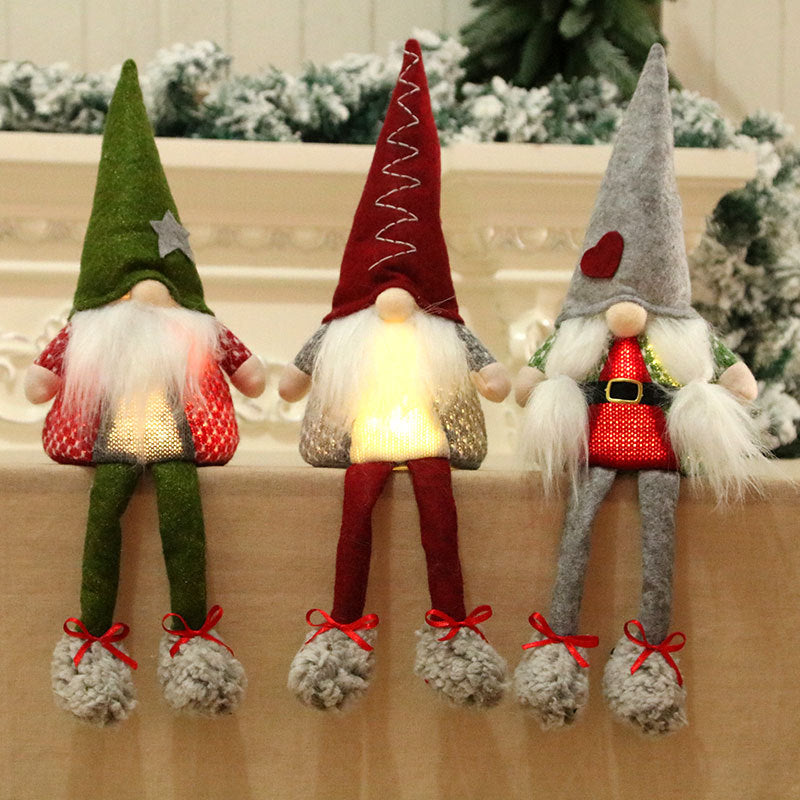 Decorative Plush Gnome Figurine Bowlift