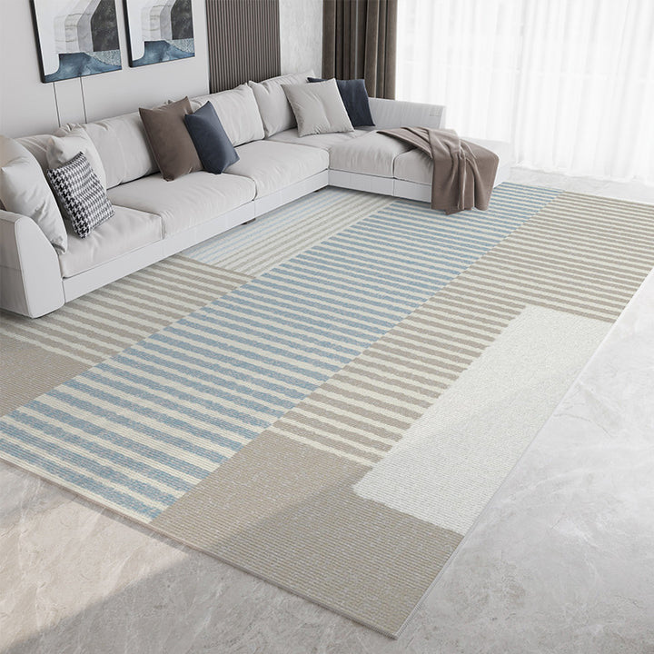 Modern Geometric Area Rug Bowlift
