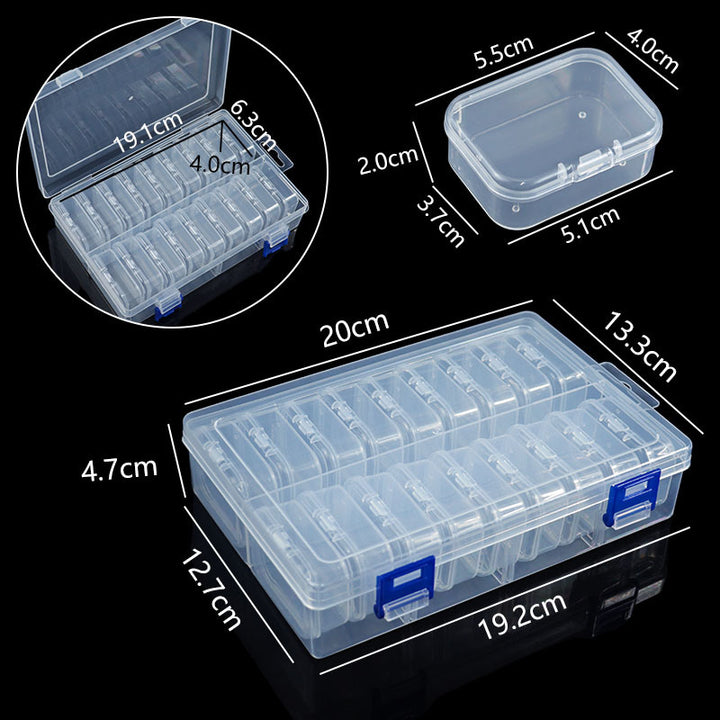 Multi-Compartment Storage Organizer Box Bowlift