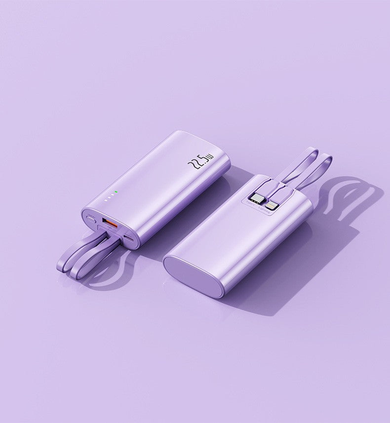 Portable power bank with innovative charging technology and digital display Bowlift