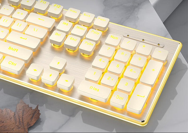 Vintage-Inspired Mechanical Keyboard Bowlift