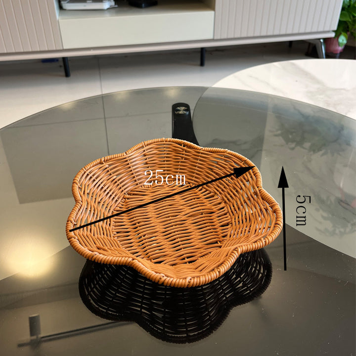 Ladies Decorative Basket in Flower Shape Bowlift