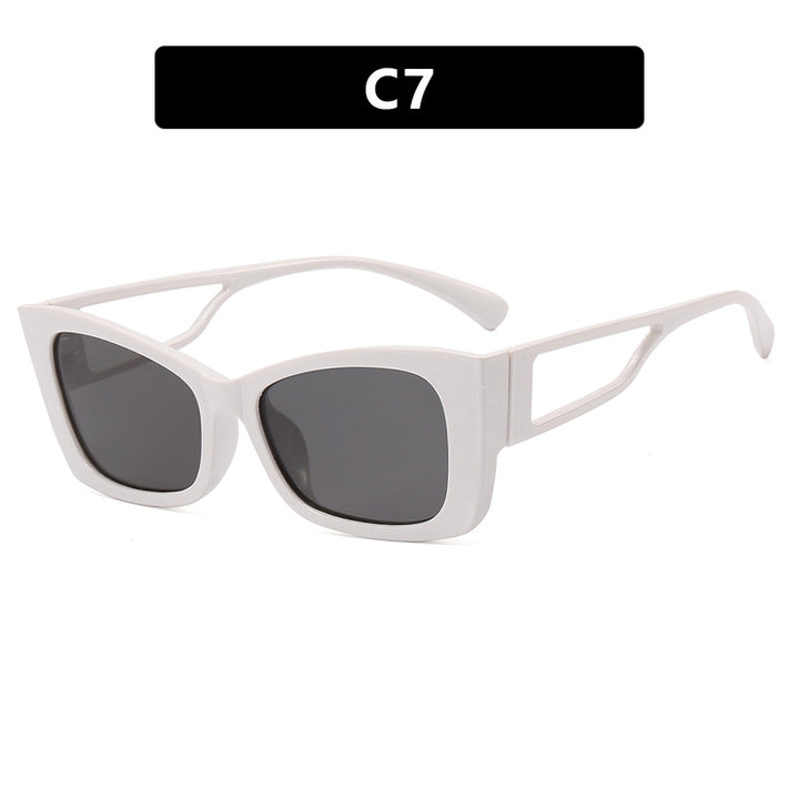 Women's fashionable cat-eye sunglasses with stylish frame and UV protection Bowlift