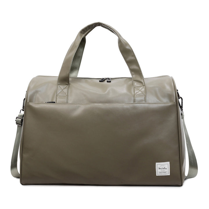 Premium Leather Travel Duffel