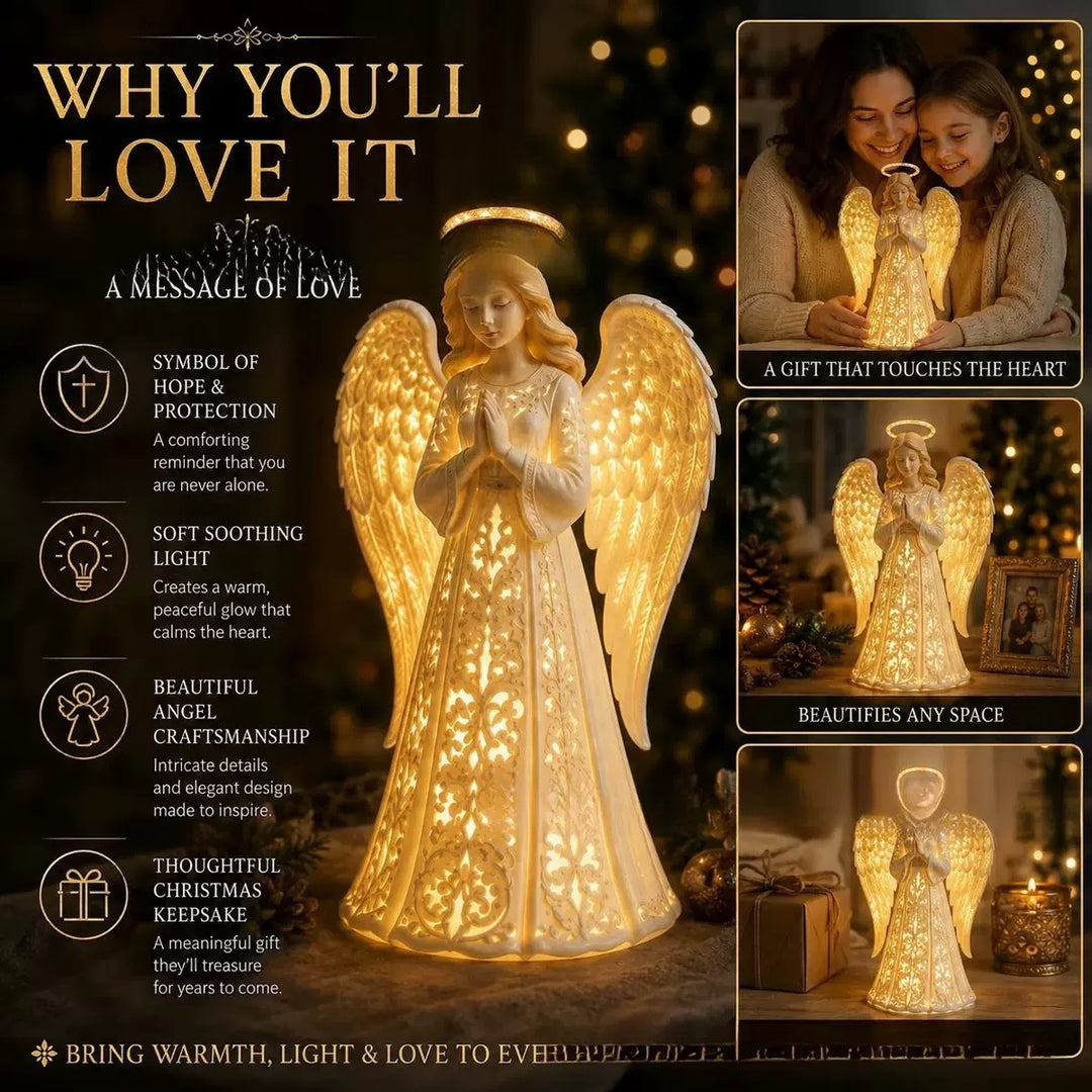 Decorative Angel Lamp Bowlift