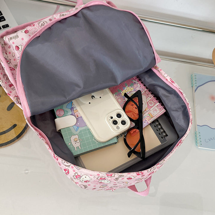 Backpack with Fun Character Design Bowlift