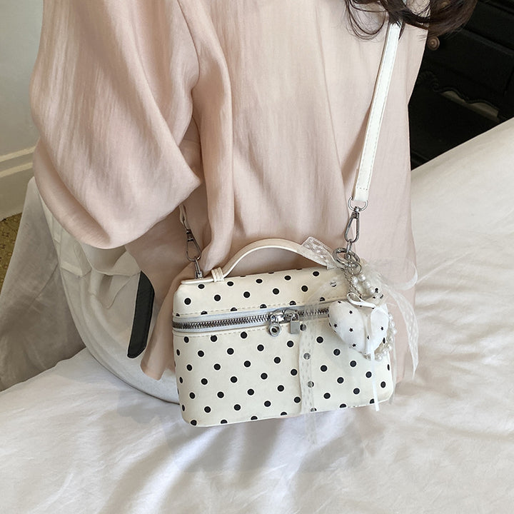 Polka Dot Fashion Handheld Carrier Bowlift