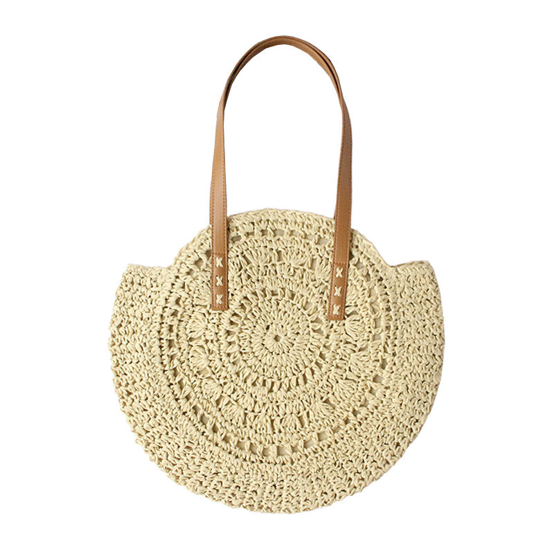 Round-woven beach bag Bowlift