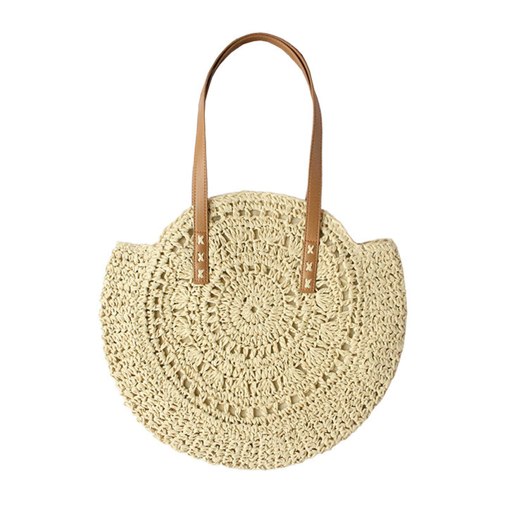 Round-woven beach bag Bowlift