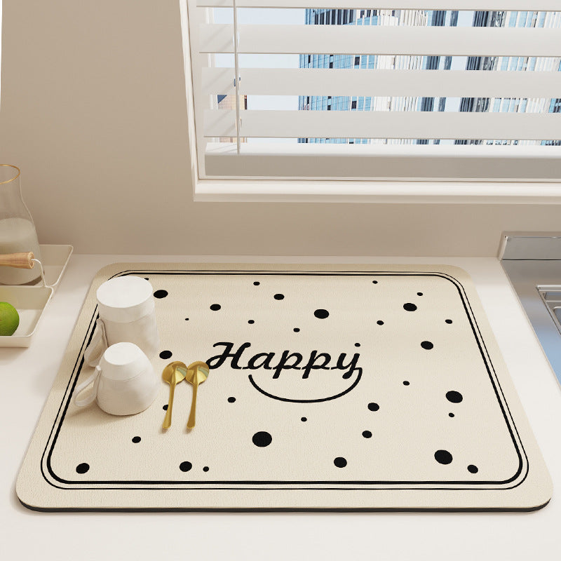 Geometric Patterned Kitchen Mat Bowlift