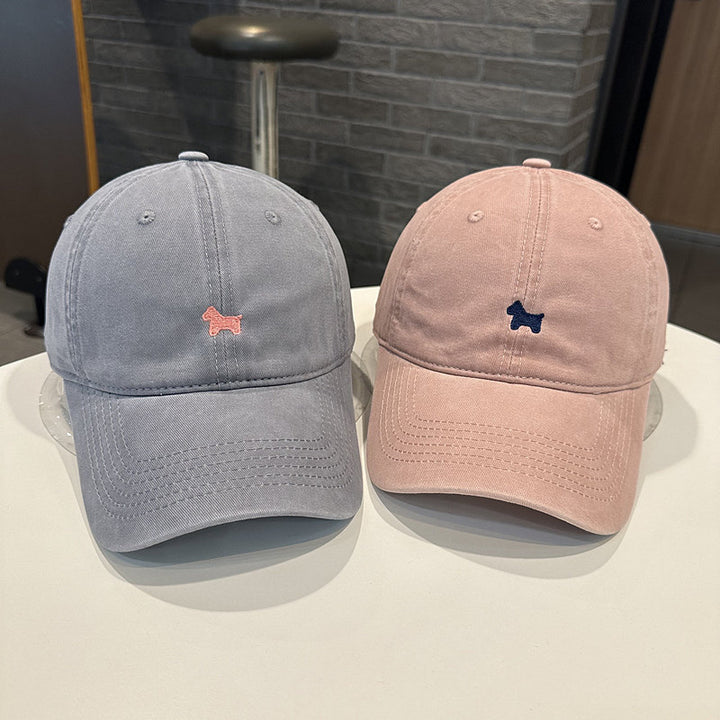 Men's Casual Embroidered Cotton Cap Bowlift