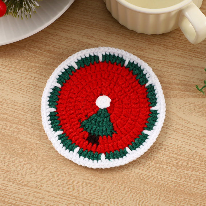 Decorative Artisan Crocheted Coaster Bowlift