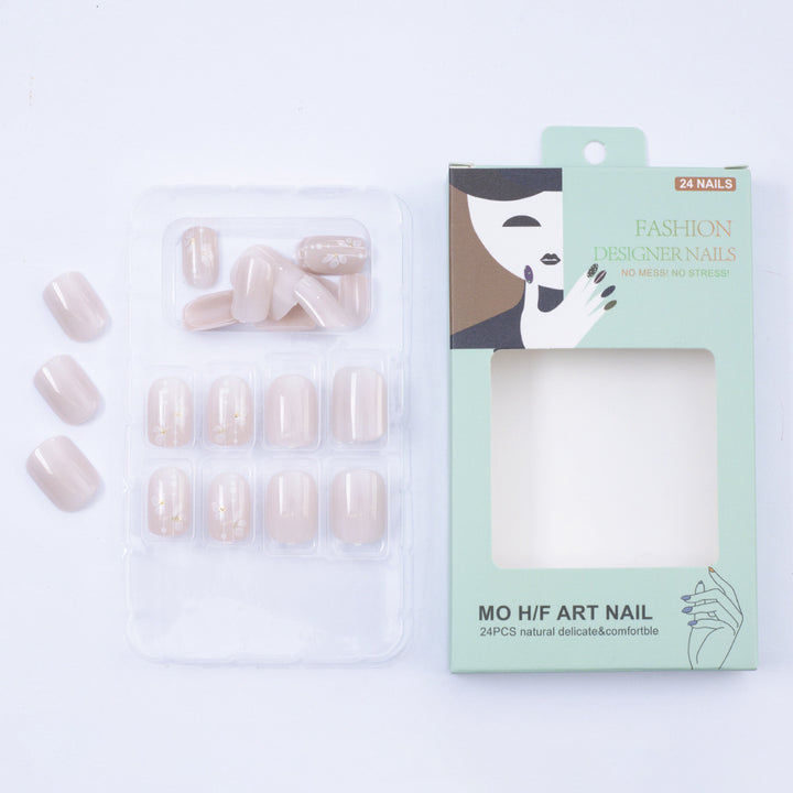 Delicate artificial nails with floral details Bowlift
