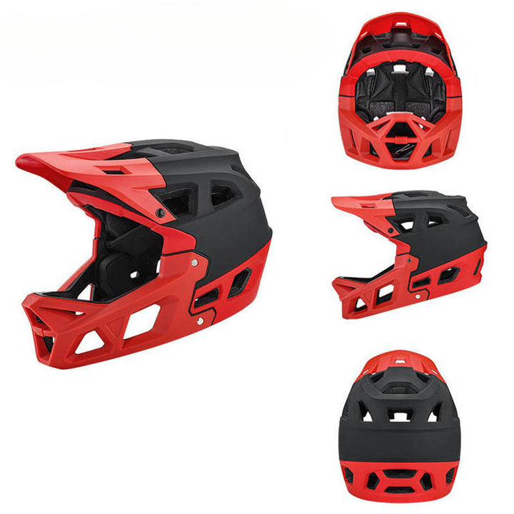 Mountain Biking Full-Face Helmets Bowlift