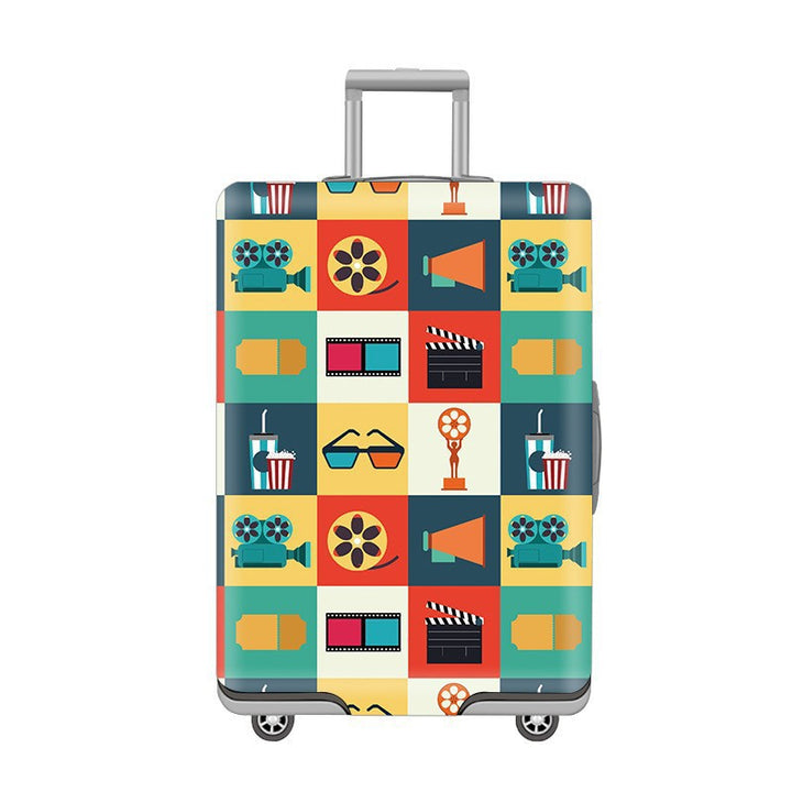 Women’s Hard Shell Suitcase with Cheerful Cat Design Bowlift