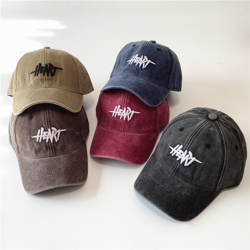 Women's Casual Distressed Cap Bowlift