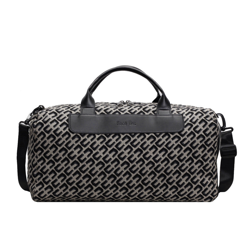 Sporty Duffel Bag With Durable Material And Practical Compartments Bowlift