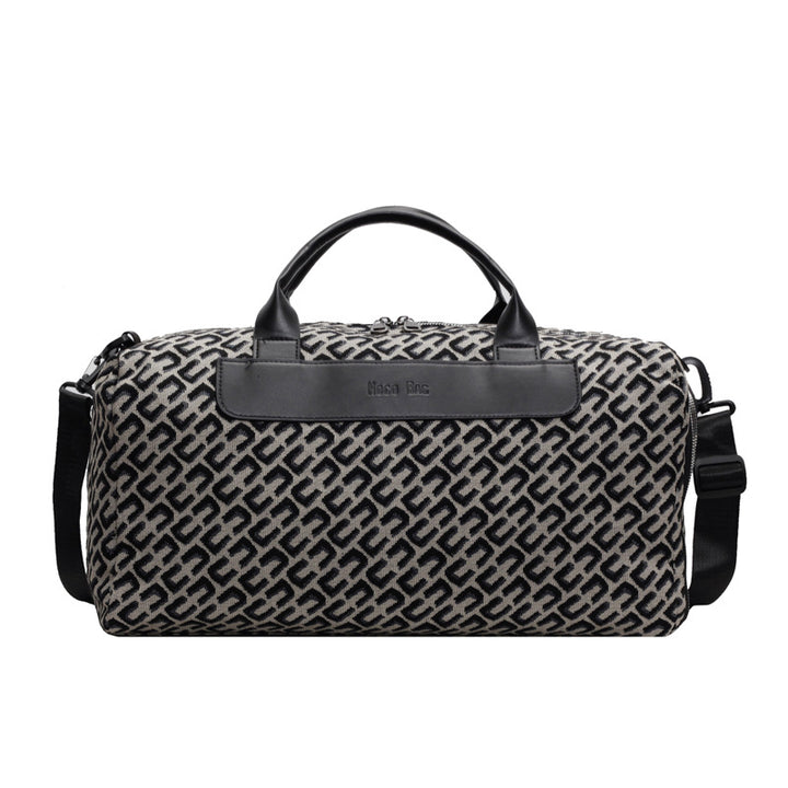 Elegant Patterned Travel Duffle Bowlift