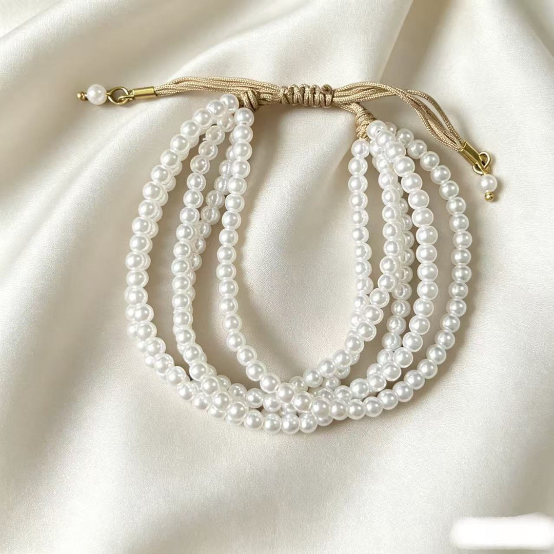 Multilayer Beaded Bracelet Bowlift
