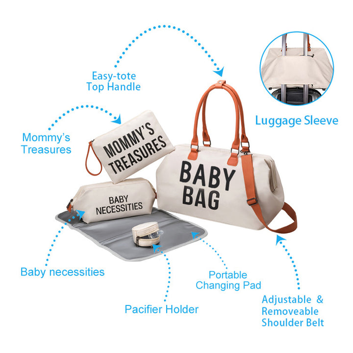 Multi-Functional Diaper Tote Bowlift