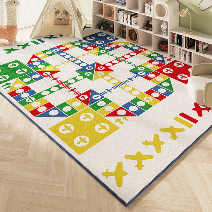 Cute Bunny-Themed Area Rug
