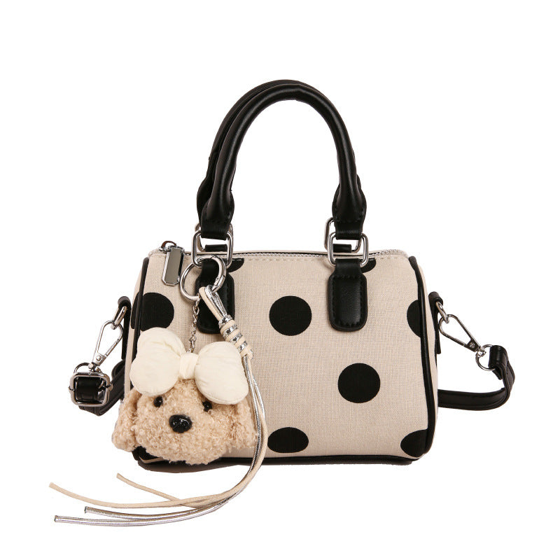 Playful Polka Dot Mini Handbag Bowlift