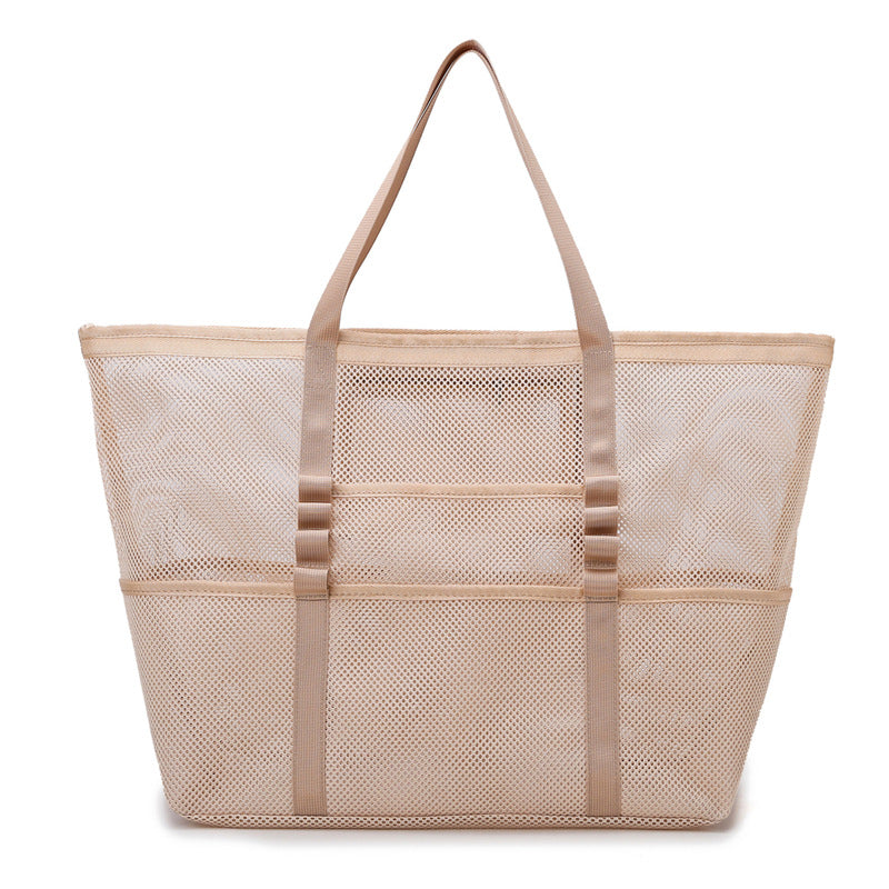 Mesh Beach Tote Bag Bowlift