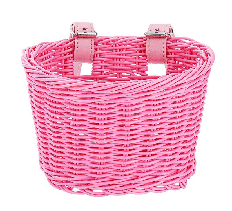 Durable Woven Bicycle Storage Basket Bowlift
