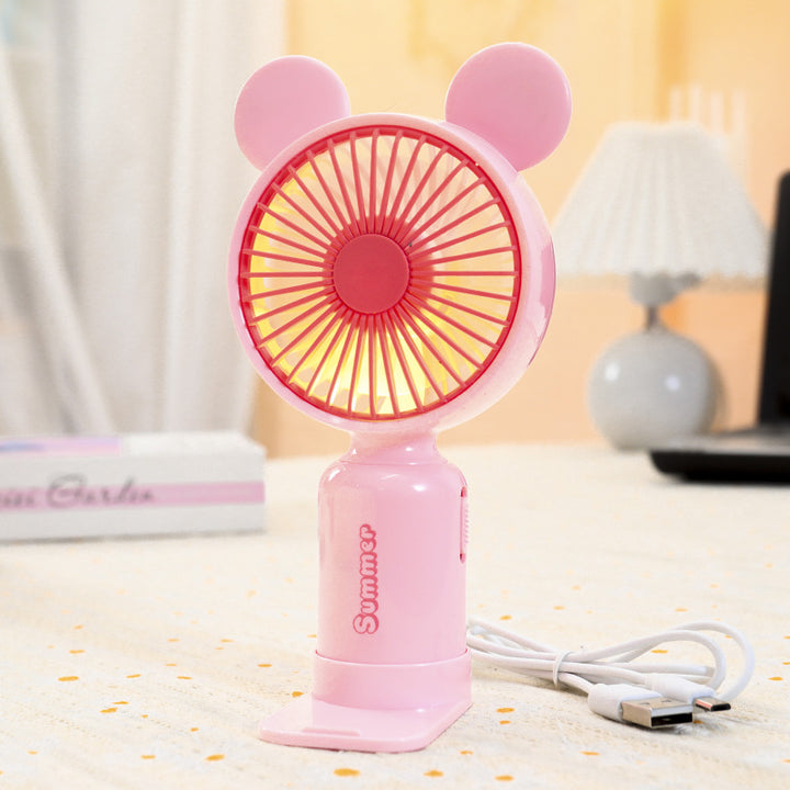Women Portable Mini USB Fan Bowlift