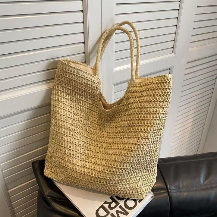 Handwoven beach and shopping bag Bowlift