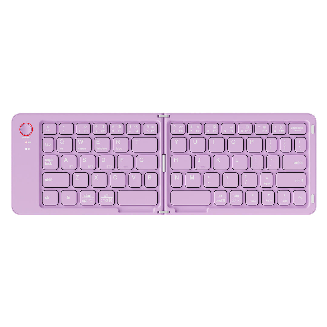 Ultra-Portable Bluetooth Keyboard with Multi-Device Compatibility Bowlift