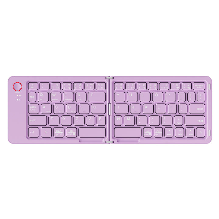 Ultra-Portable Bluetooth Keyboard with Multi-Device Compatibility Bowlift
