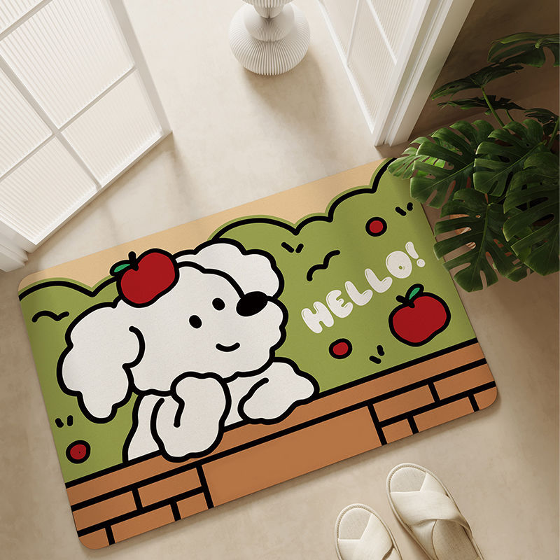 Playful Animal-Themed Area Mat