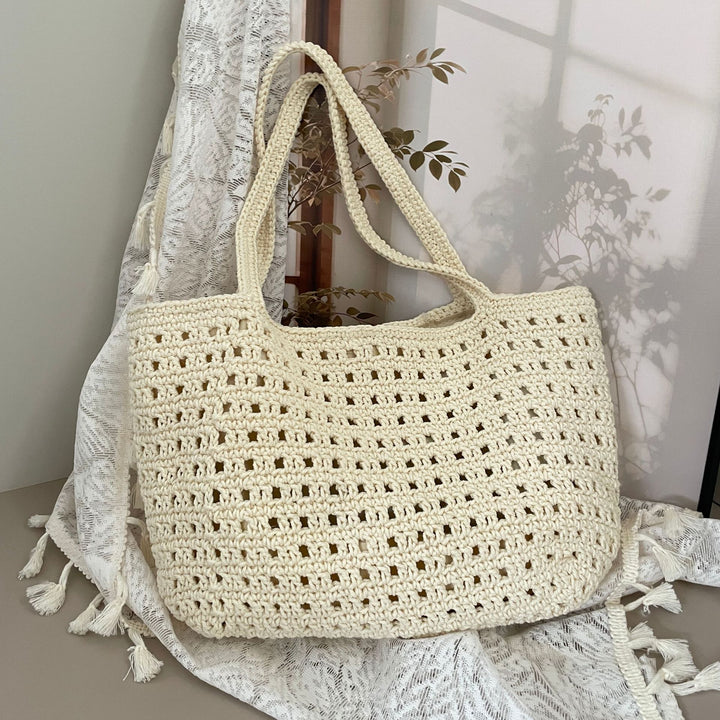Crocheted Beach Bag Bowlift