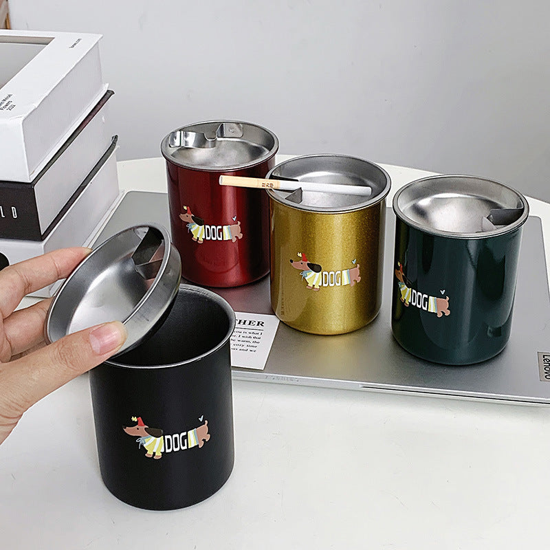Thermal mug with funny dog breakfast design Bowlift
