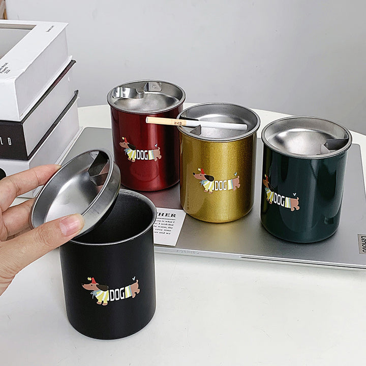 Thermal mug with funny dog breakfast design Bowlift
