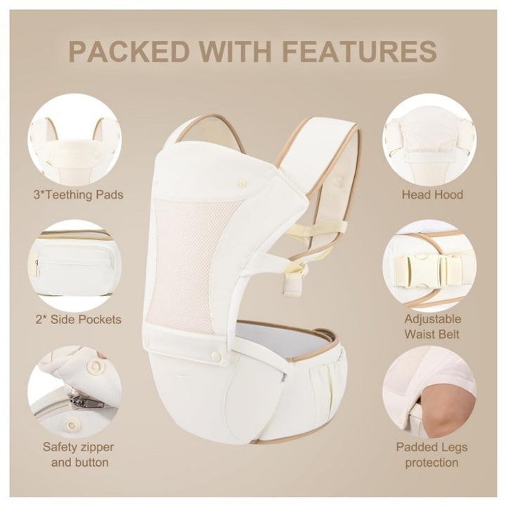 Ergonomic Baby Carrier Backpack Bowlift