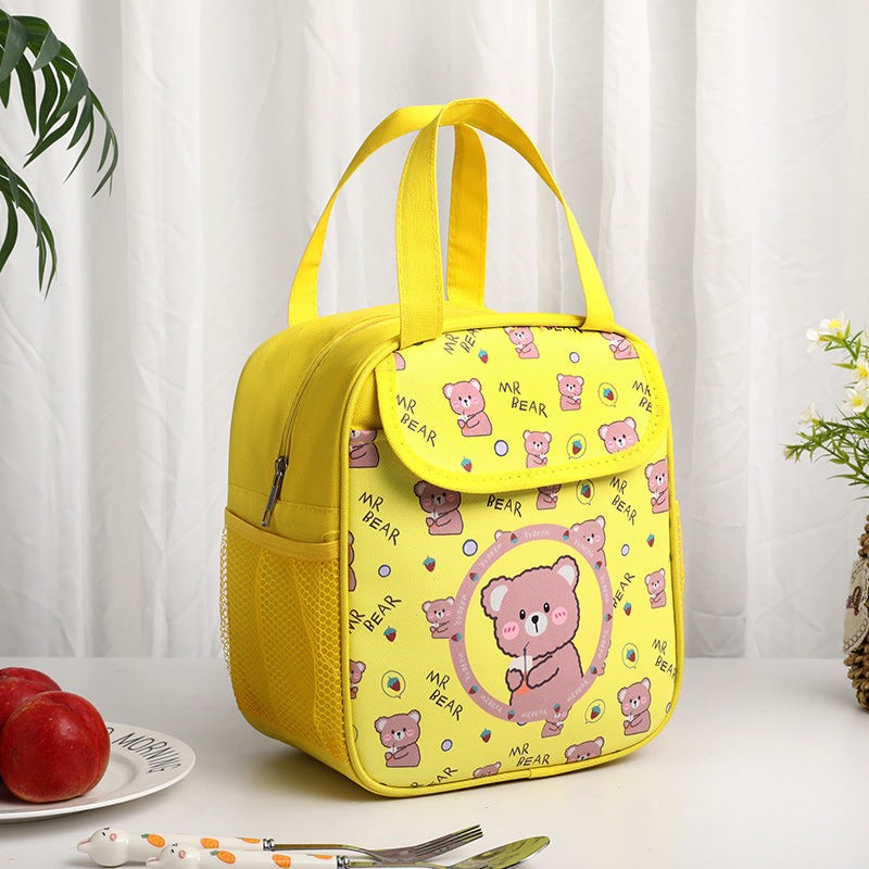 Kids' Insulated Rabbit-Themed Lunch Bag Bowlift