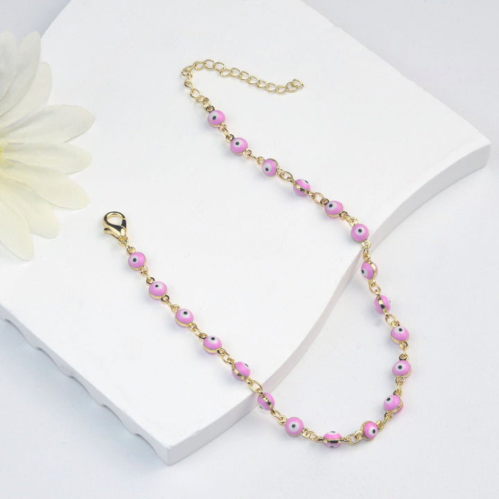 Decorative Eye Charm Anklet Bowlift