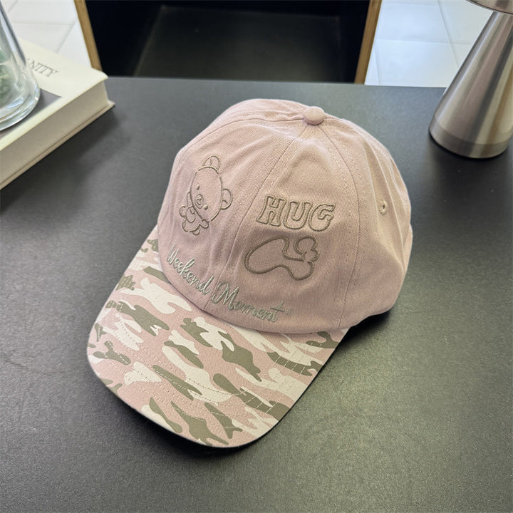 Women's Playful Embroidered Baseball Cap Bowlift