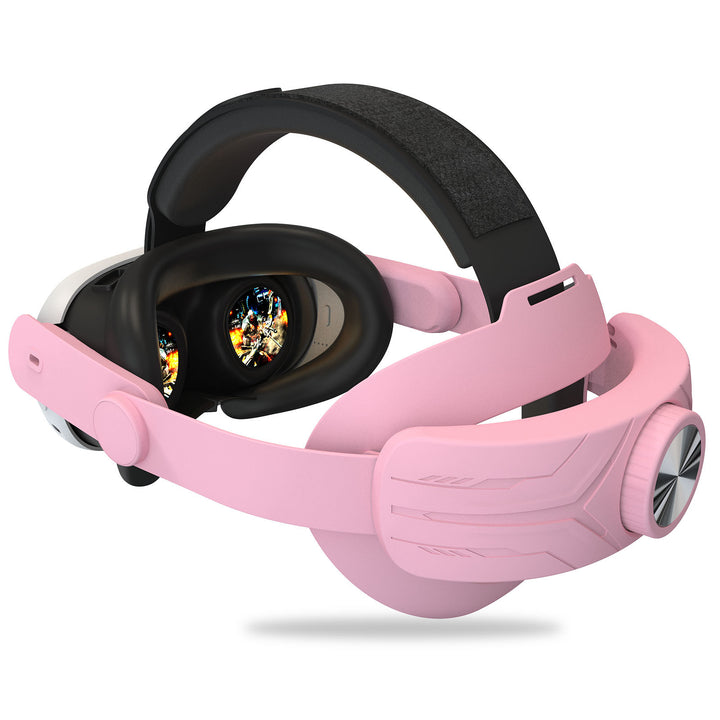 VR-Headset with Adjustable Wearing Comfort Bowlift