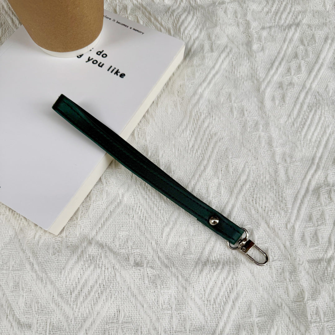 Stylish Faux Leather Keychain Strap Bowlift