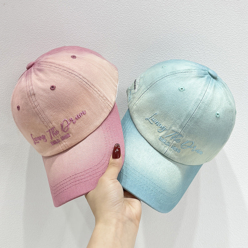 Women's Casual Embroidered Dad Cap Bowlift