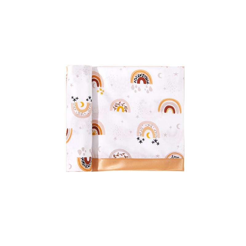 Decorative Printed Muslin Cloth Bowlift